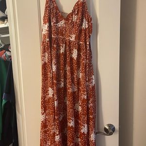 Beautiful dress down to ankles